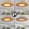 Chrop Taklampa LED Nickel matt, 1-ljuskällor