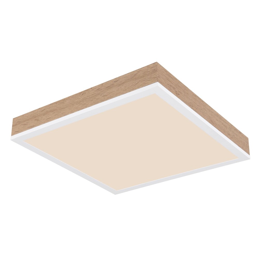 Globo DORO Taklampa LED träoptik, Vit, 1-ljuskällor main product photo