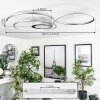 Olok Taklampa LED Silver, Vit, 1-ljuskällor, Fjärrkontroll