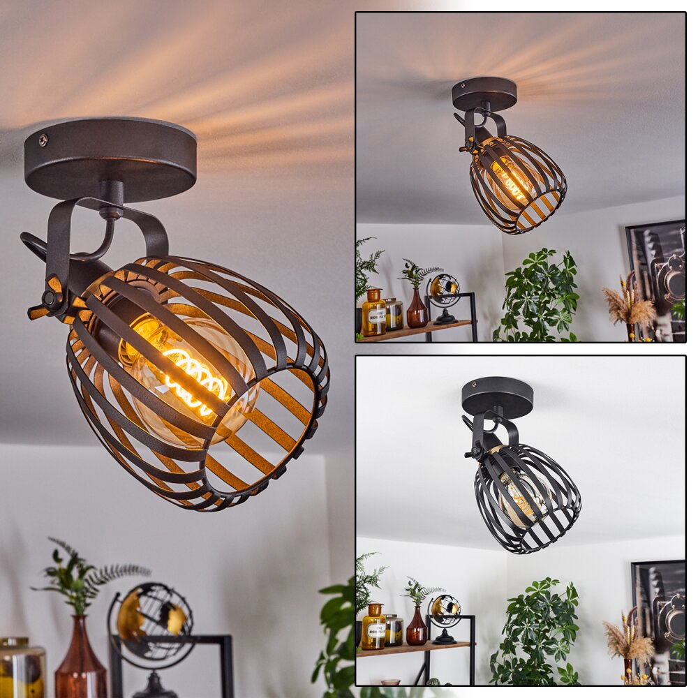 Pocho Takstrålkastare Mässing, Svart, 1-ljuskällor main product photo