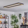 Dubuisson Taklampa LED Antracit, 1-ljuskällor, Fjärrkontroll