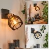 Dandin Vägglampa, Väggspotlight Svart, 1-ljuskällor