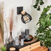 Dandin Vägglampa, Väggspotlight Svart, 1-ljuskällor