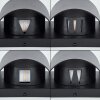 Arteaga vägglampa utomhus, Up & Down Lampa LED Svart, 1-ljuskällor
