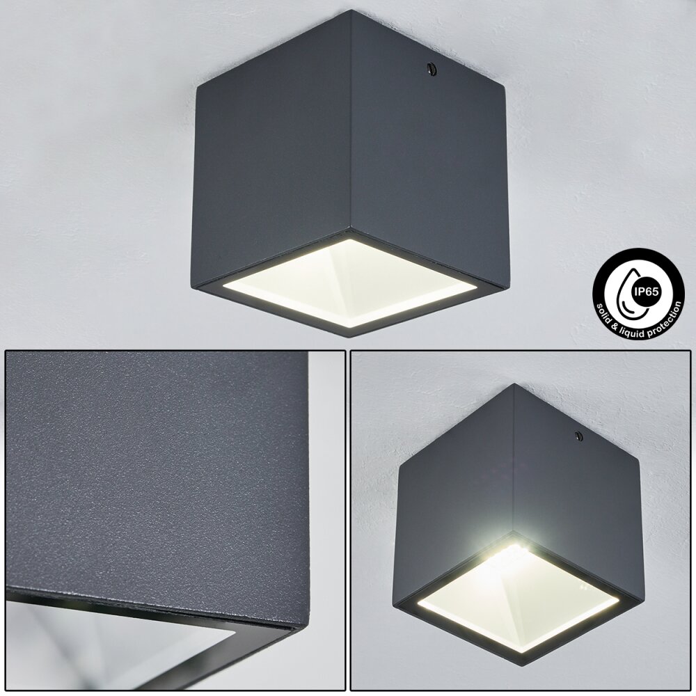 Spidern Taklampa LED Antracit, Vit, 1-ljuskällor main product photo