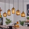 Iraola Pendellampa, Pendellampa Cluster Guld, Svart, 5-ljuskällor