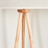 Saladillo Golvlampa, Läslampa Trä ljus, Vit, 1-ljuskällor