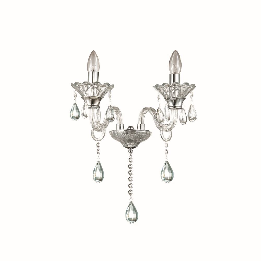 Ideallux COLOSSAL Vägglampa Krom, 2-ljuskällor main product photo
