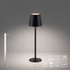 Leuchten Direkt EURIA Bordslampa LED Svart, 1-ljuskällor