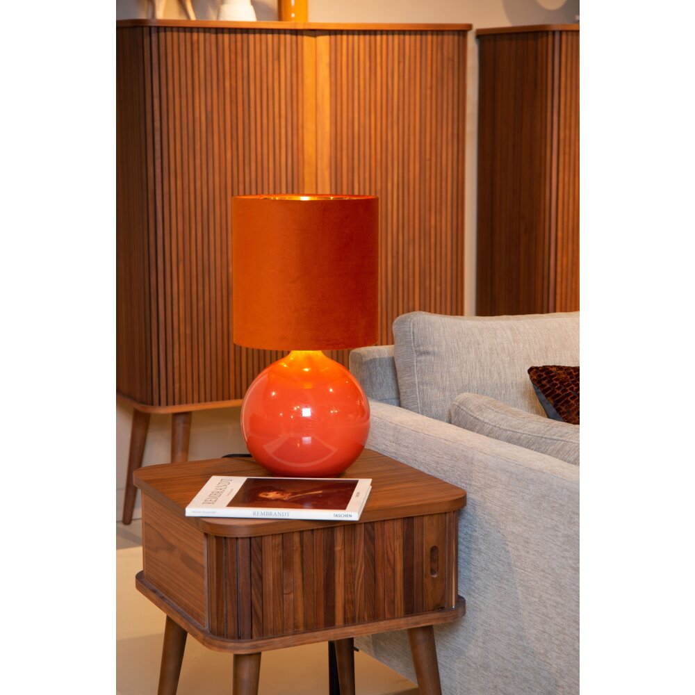 Lucide ESTERAD Bordslampa Orange, 1-ljuskällor main product photo