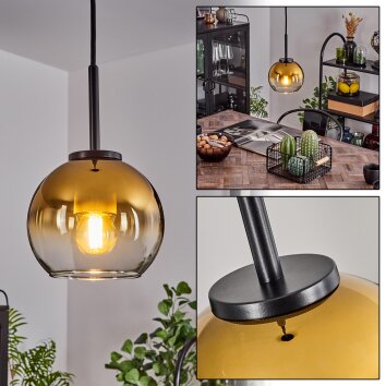 Koyoto Pendellampa 15 cm Färg i rostfritt stål, Svart, 1-ljuskällor