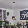 Koyoto Pendellampa 25 cm Färg i rostfritt stål, Svart, 1-ljuskällor