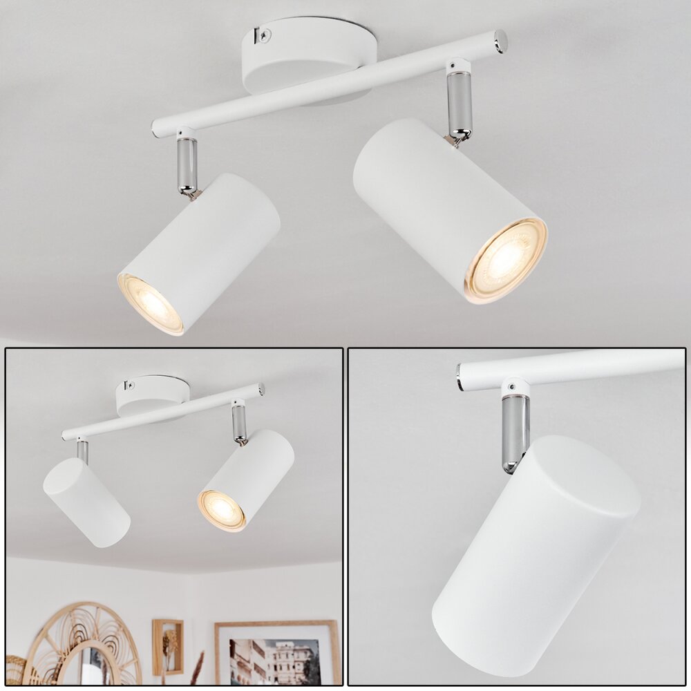 Javel Takstrålkastare Vit, 2-ljuskällor main product photo