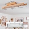 Cajas Taklampa LED Naturfärger, 4-ljuskällor