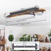 Nevogilde Taklampa LED Naturfärger, 1-ljuskällor