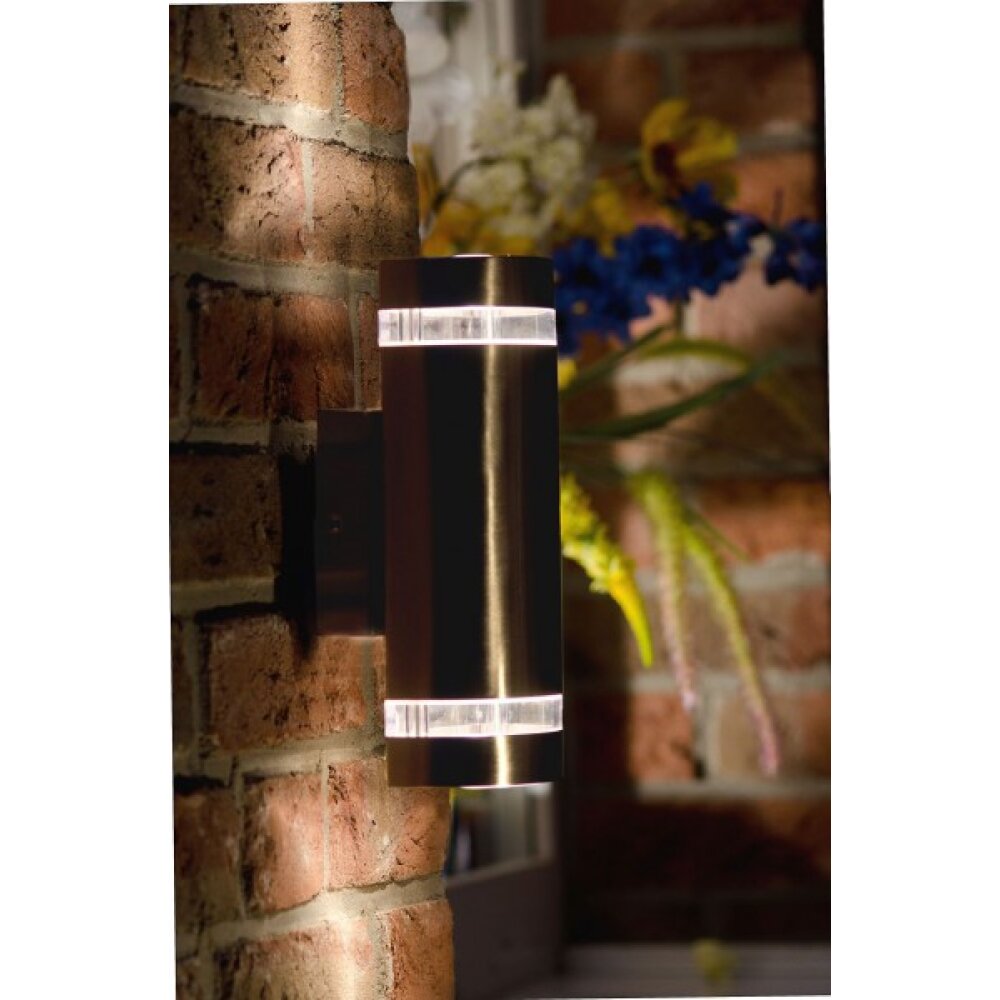 Lutec Lampor FOCUS Vägglampa LED Rostfritt stål, 6-ljuskällor main product photo