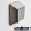 Yobo vägglampa utomhus, Up & Down Lampa LED Rostfritt stål, 1-ljuskällor