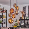 Cabreiro Pendelbelysning, Pendellampa Cluster Antiksilver, 7-ljuskällor