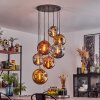 Cabreiro Pendelbelysning, Pendellampa Cluster Antiksilver, 7-ljuskällor
