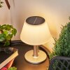 Alcudia Bordslampa utomhus LED Nickel matt, 10-ljuskällor