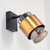 Traak Vägglampa, Väggspotlight Svart, 1-ljuskällor