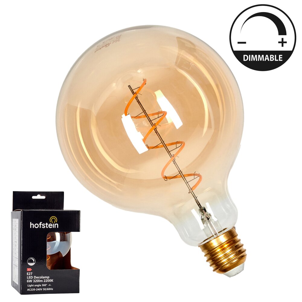 E27 LED 6 Watt varmvit dimbar 320 Lumen main product photo