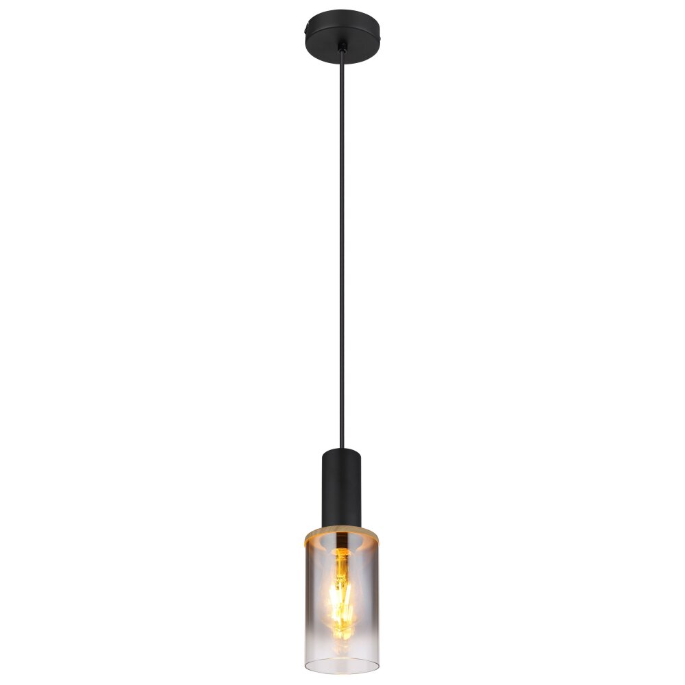 Globo CLASSIS Pendellampa Svart, 1-ljuskällor main product photo