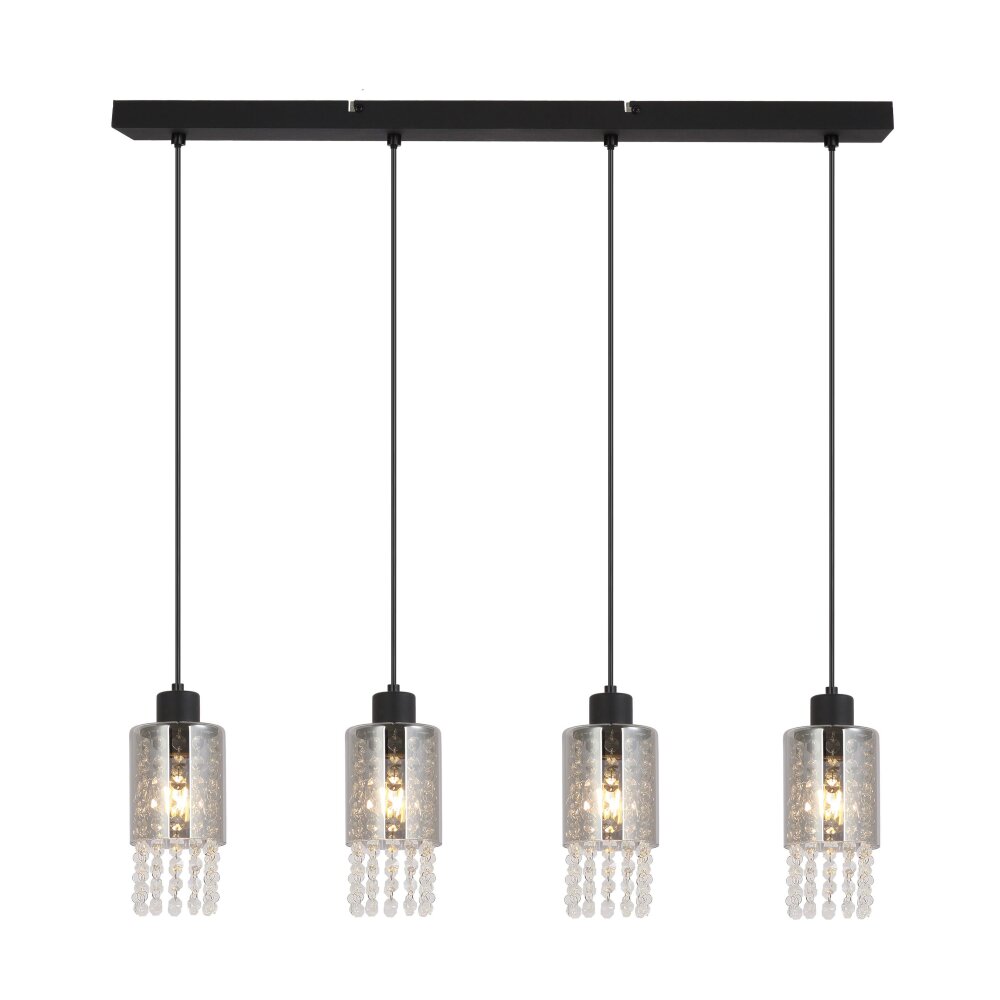 Globo BACKEY Pendellampa Svart, 4-ljuskällor main product photo