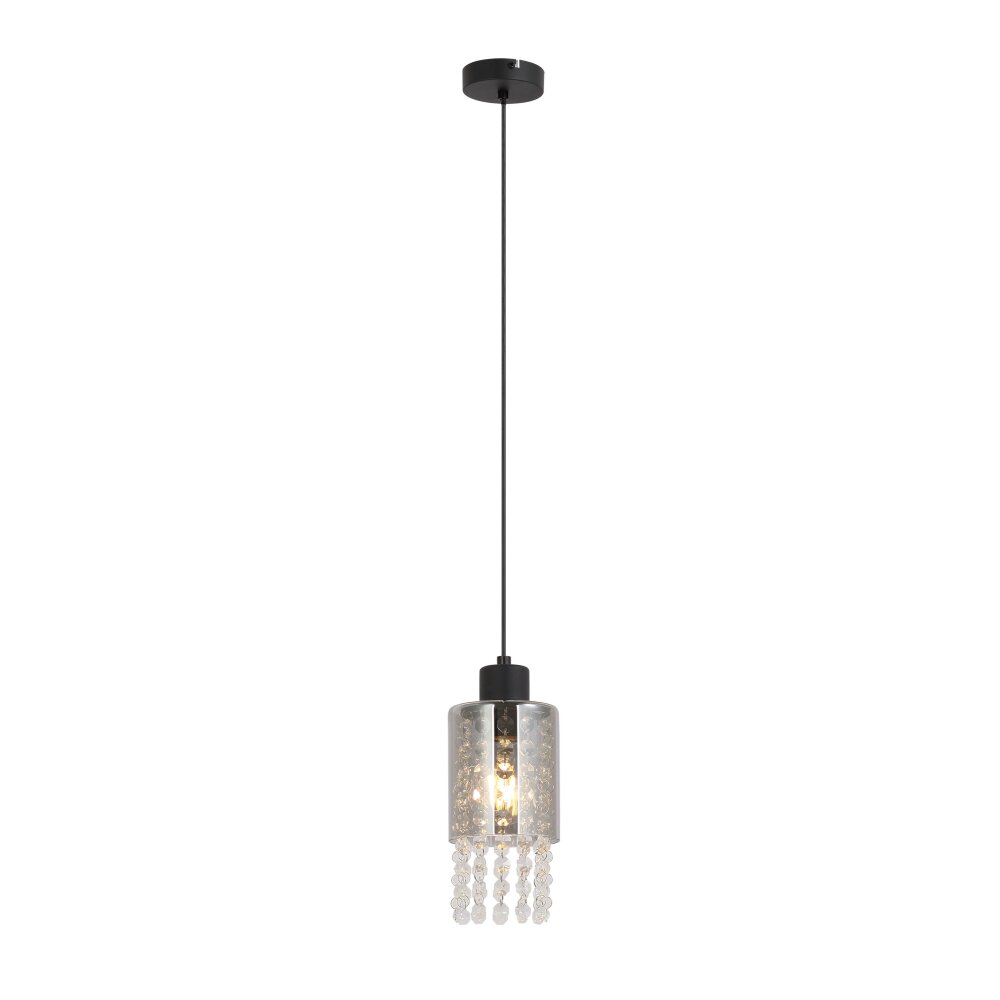 Globo BACKEY Pendellampa Svart, 1-ljuskällor main product photo