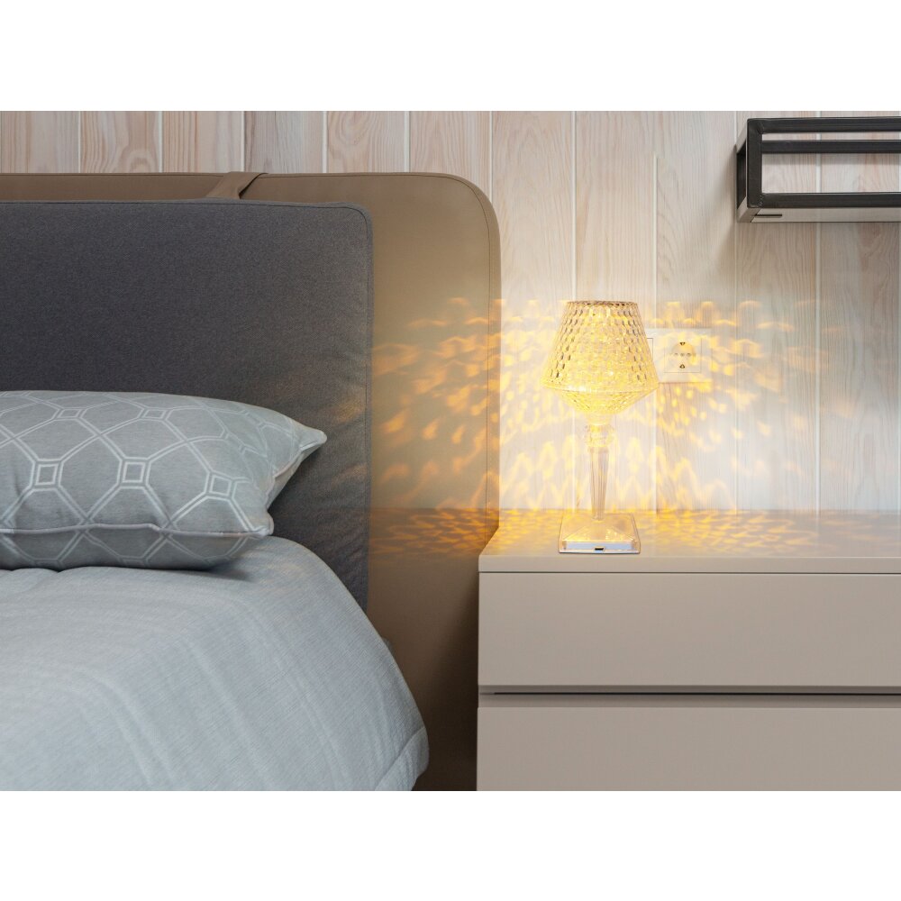 Globo GIXI Bordslampa LED Genomskinlig, klar, 1-ljuskällor main product photo