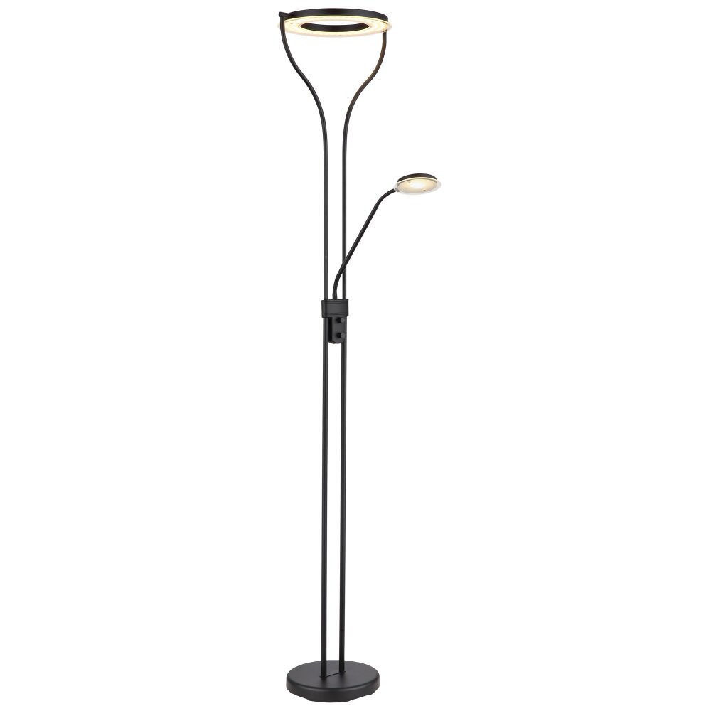 Globo EBRO strålkastare, Golvlampa LED Svart, 1-ljuskällor main product photo