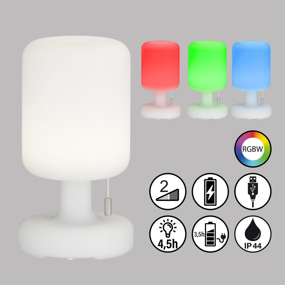 FHL easy Termoli Bordslampa, Läslampa LED Vit, 1-ljuskällor, Färgväxlare main product photo