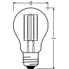 Ledvance E27 LED 7.5 Watt varmvit 1055 Lumen