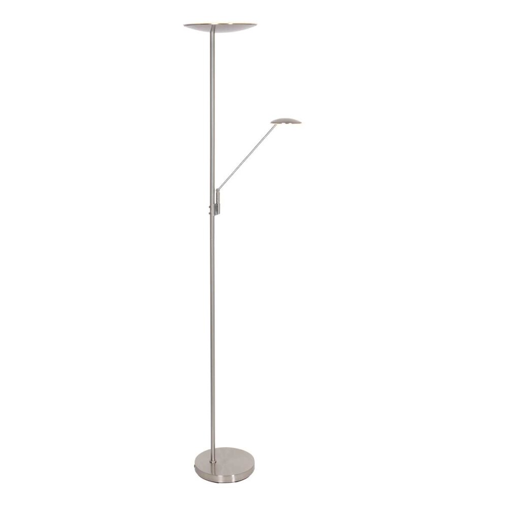 Steinhauer Daphne strålkastare, Golvlampa LED Stål borstat, 2-ljuskällor main product photo