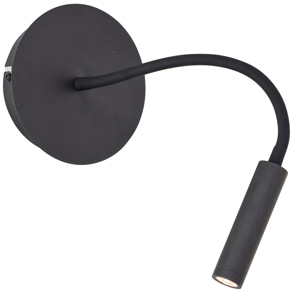 Brilliant Lampor Jutta Vägglampa, Läslampa LED Svart, 1-ljuskällor main product photo