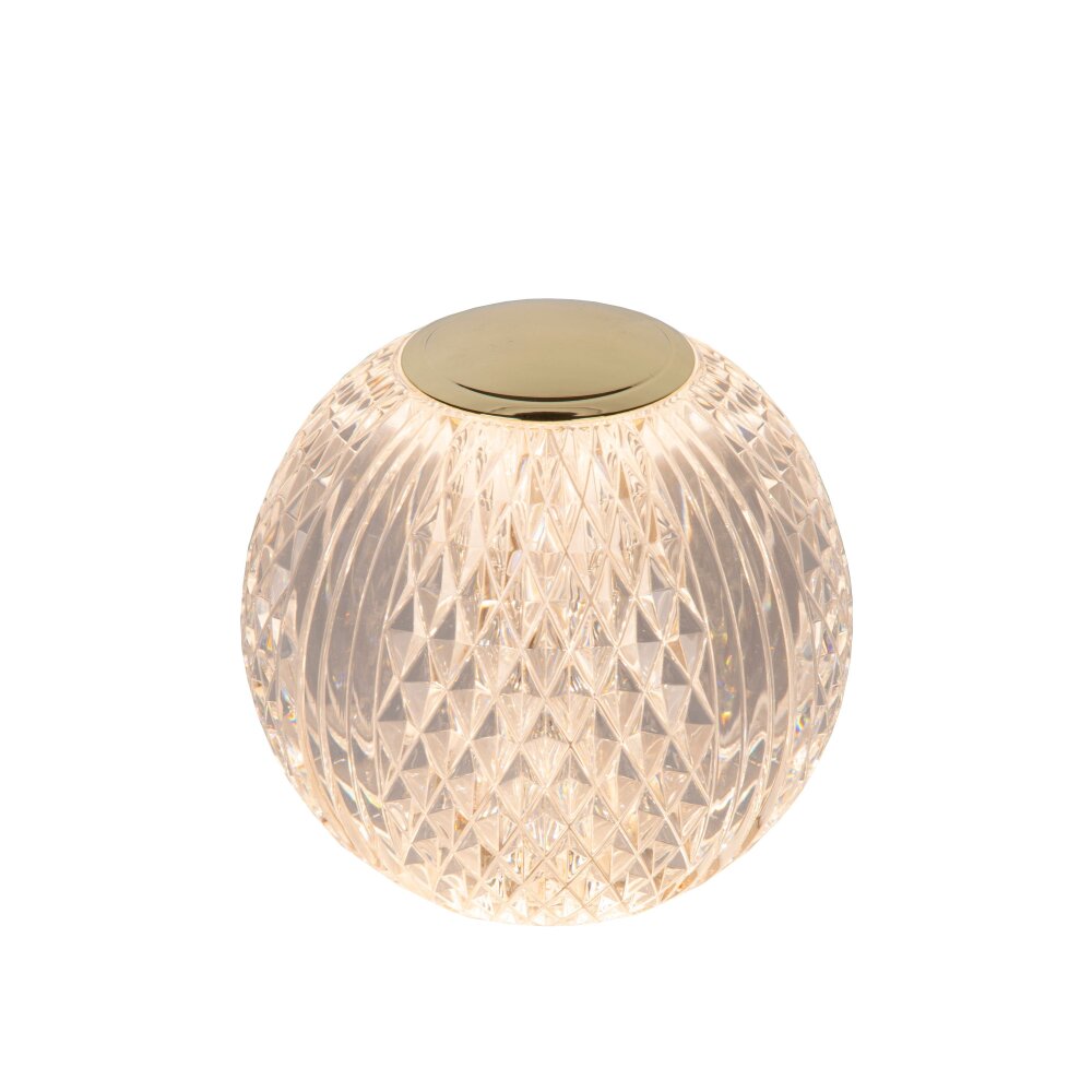 Lucide CINTRA Bordslampa LED Guld, 1-ljuskällor main product photo