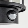 Sumalao vägglampa utomhus Svart, 1-ljuskällor, Rörelsedetektor