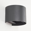 Tamarin vägglampa utomhus, Up & Down Lampa, Vägglampa LED Antracit, 2-ljuskällor