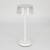 Oundo Bordslampa utomhus LED Vit, 1-ljuskällor