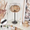 Manteau Bordslampa Svart, 1-ljuskällor