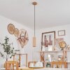 Ripamonti Pendellampa LED Naturfärger, Svart, 1-ljuskällor