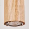 Ripamonti Pendellampa LED Naturfärger, Svart, 1-ljuskällor