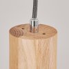 Ripamonti Pendellampa LED Naturfärger, Svart, 1-ljuskällor