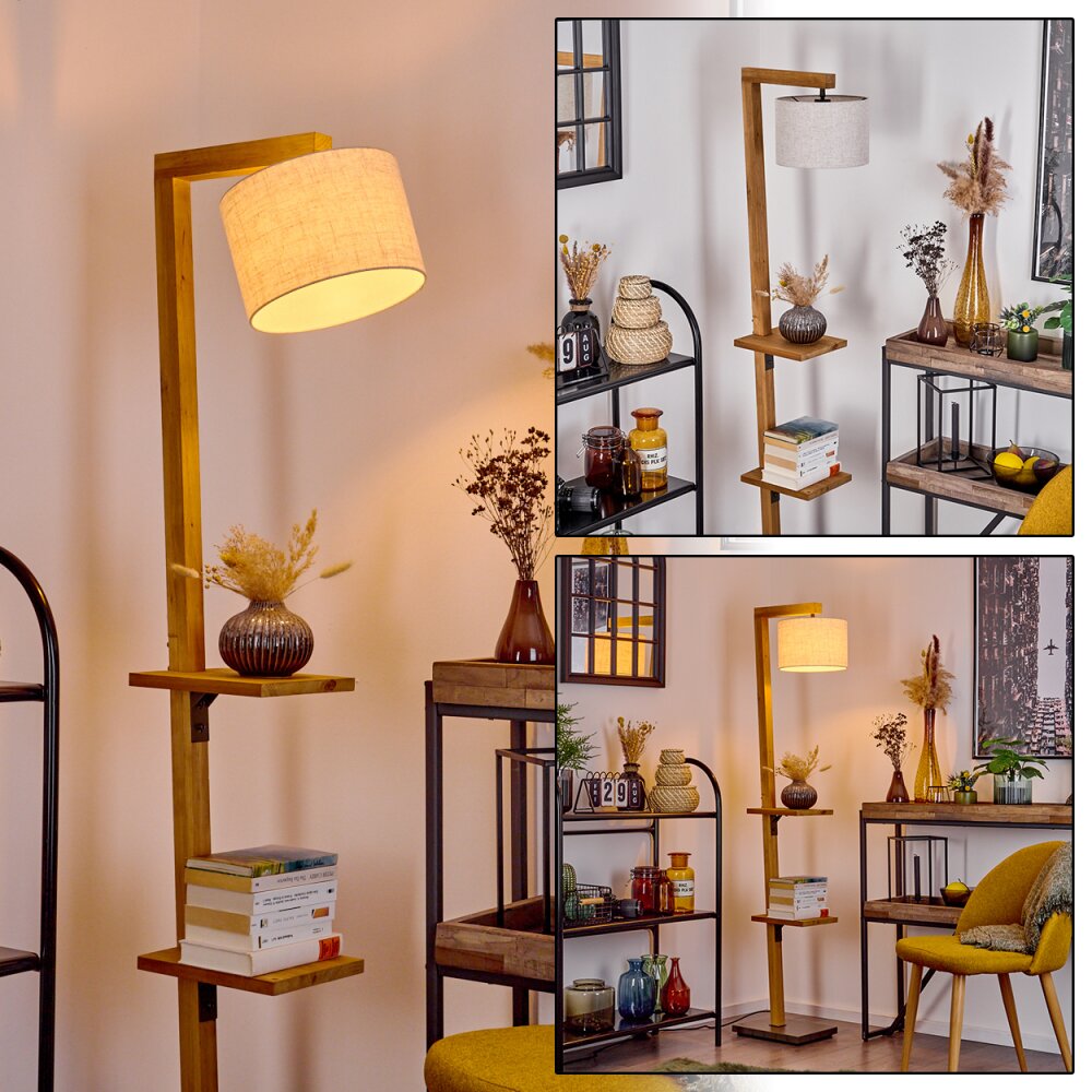 Baval Golvlampa, Läslampa Naturfärger, 1-ljuskällor main product photo