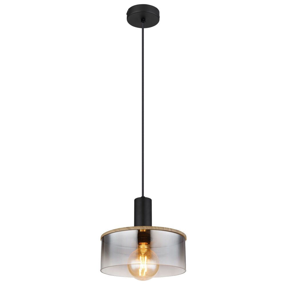 Globo CLASSIS Pendellampa Svart, 1-ljuskällor main product photo