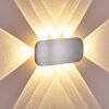 Homad Up & Down Lampa, Vägglampa LED Aluminium, 1-ljuskällor