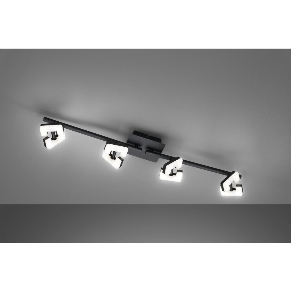 Honsel Lampor Ray Taklampa LED Svart, 4-ljuskällor main product photo