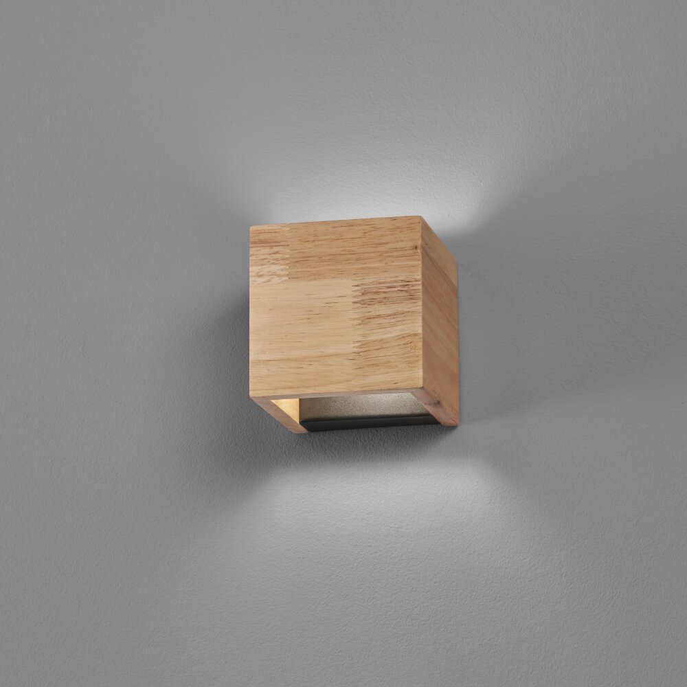 Honsel Lampor Paloma Vägglampa LED Trä ljus, 1-ljuskällor main product photo