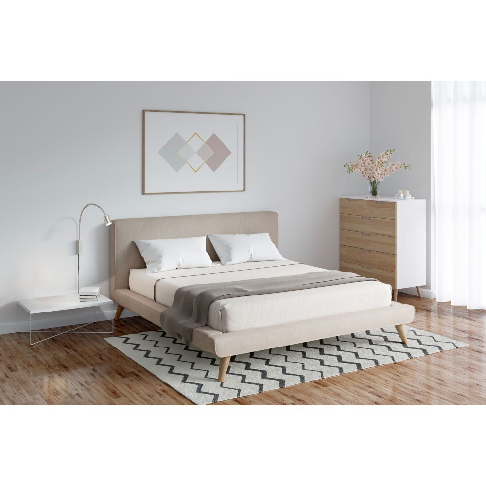 Honsel Lampor Justi Vägglampa LED Nickel matt, 1-ljuskällor main product photo
