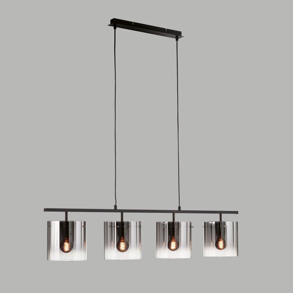 Honsel Lampor Samu Pendelbelysning Svart, 4-ljuskällor main product photo
